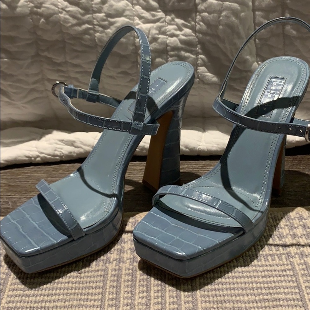 Square Toed Heels